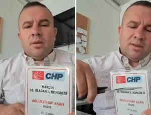 "Kürt halkını sevmeyen bizi de sevmesin" diyerek CHP’den istifa etti