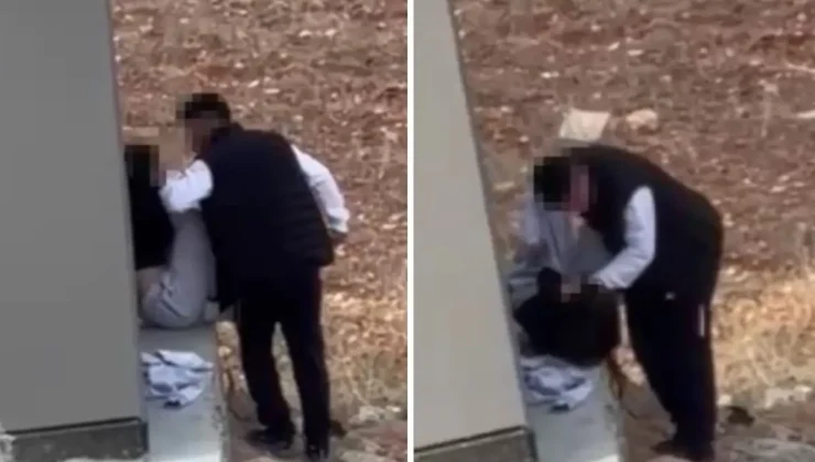 Saçını çekip, çantayla vurdu! Sokak ortasında kadına şiddet kameralara yansıdı