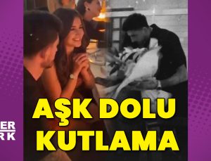Samet Akaydın ve Hazal Çağlar’dan aşk dolu kutlama