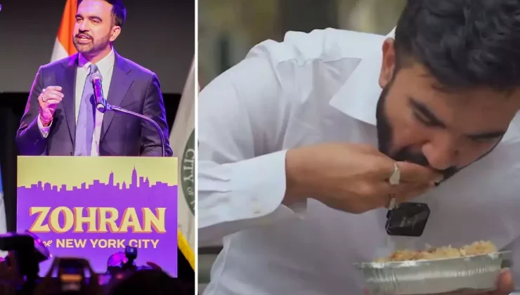 Seçim zaferinin ardından Mamdani’nin eliyle yemek yediği anlar yeniden gündem oldu