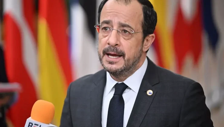 Skandal sözler! Güney Kıbrıs Lideri Hristodulidis, terör örgütünü öve öve bitiremedi