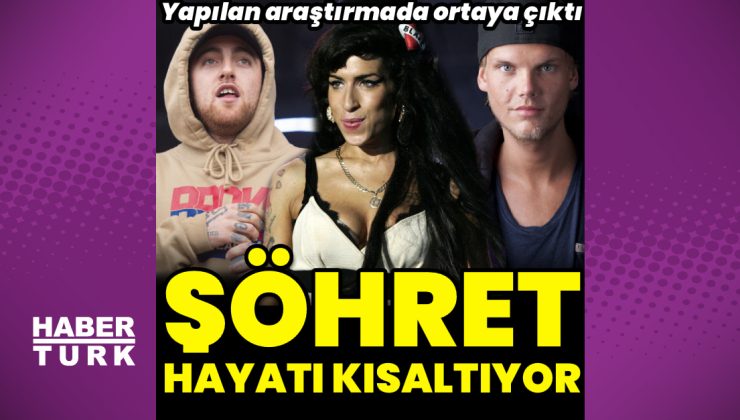 Şöhret, ünlü müzisyenlerin ömrünü kısaltıyor