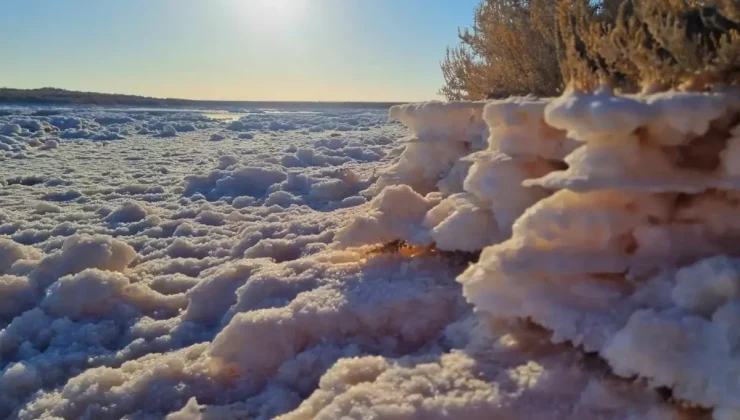 Sular çekildi, Tuz Gölü fotoğrafçıların yeni gözdesi oldu