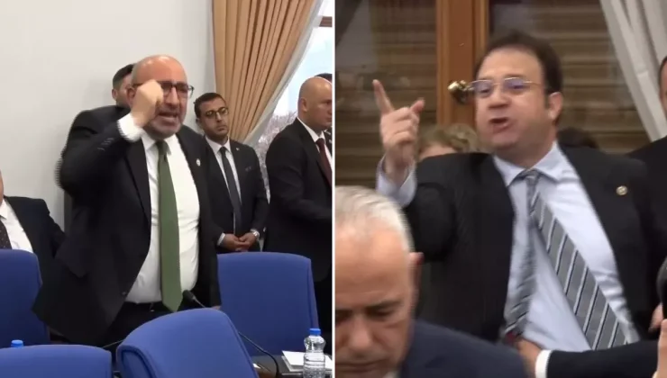 TBMM Plan ve Bütçe görüşmelerinde tartışma çıktı! CHP’li vekilin üzerine yürüdü