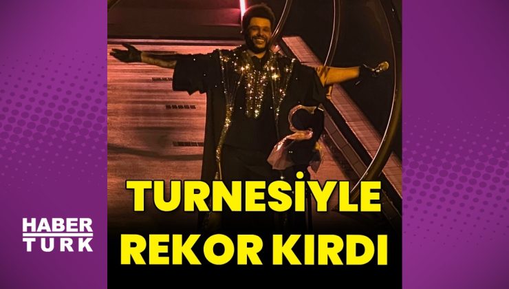 The Weeknd 1 milyar dolarlık turne hasılatıyla rekor kırdı