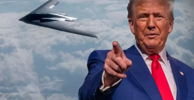 Trump: Çok sayıda B-2 bombardıman uçağı sipariş ettik