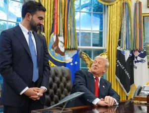 Trump-Mamdani görüşmesine damga vuran "faşist" diyaloğu! Yüzüne bakarak söyledi