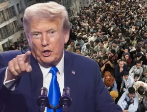 Trump’ın küplere bindiren kare: Sahtekar Biden’ın ülkemize yaptıklarını asla unutmayacağız