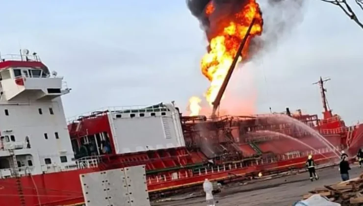 Türk tanker gemisine Ukrayna’da dron saldırısı