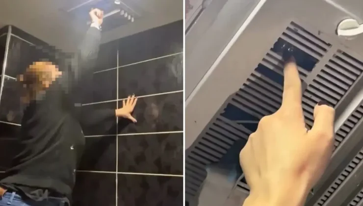 Yer: Esenyurt! Tuvalette havalandırmayı kontrol eden kadın çalışanlar şoke oldu