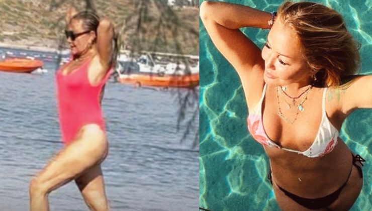 Yonca Evcimik’in filtreli ve filtresiz hali