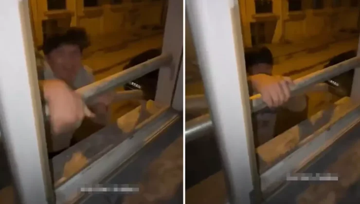 Yurda pencereden çıkmaya çalışan öğrenci, kabusu yaşadı