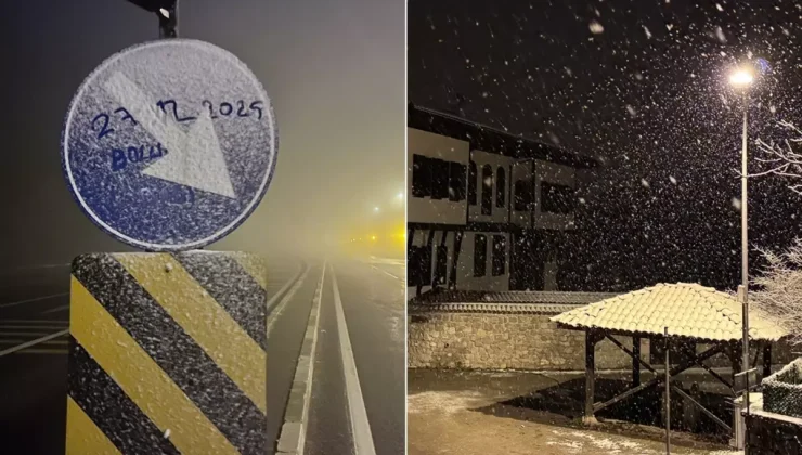 38 ilde sarı ve turuncu kodlu uyarı! İstanbul’un yanı başında kar başladı