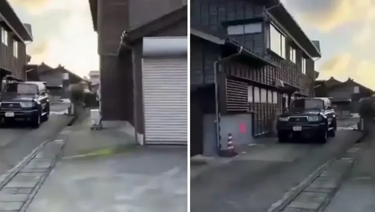 7.6 ile sallandılar ama yıkılmadılar! O görüntüler gündem oldu