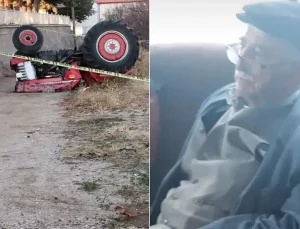92 yaşındaki adam ilaç yazdırdığı hastanenin otoparkında traktör kazasında öldü