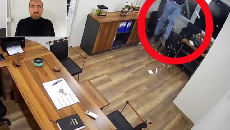 Alçıpanın üzerine basınca zemin çöktü, alt kata düştü