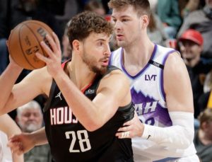 Alperen Şengün’ün yıldızlaştığı maçta Houston Rockets, Utah Jazz’ı farklı yendi!