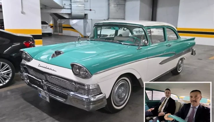 Bahçeli, klasik otomobillerinden birini MYK Üyesi Teoman’a hediye etti