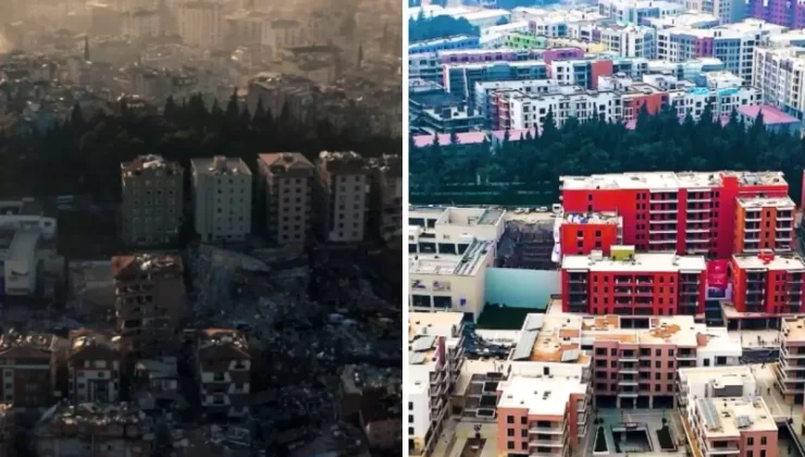 Bu görüntüler geride kaldı, işte muhteşem değişimin görüntüleri