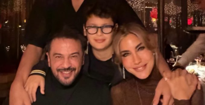 Çağla Şıkel ile Emre Altuğ çocuklarıyla birlikte 2026’yı erken kutladı