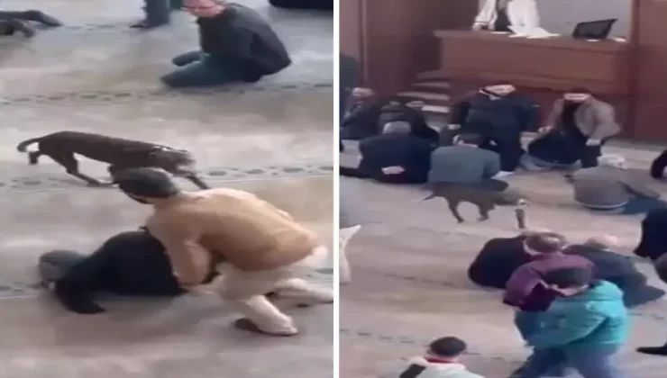 Cami cemaatine korku dolu anlar yaşatan olay için harekete geçildi