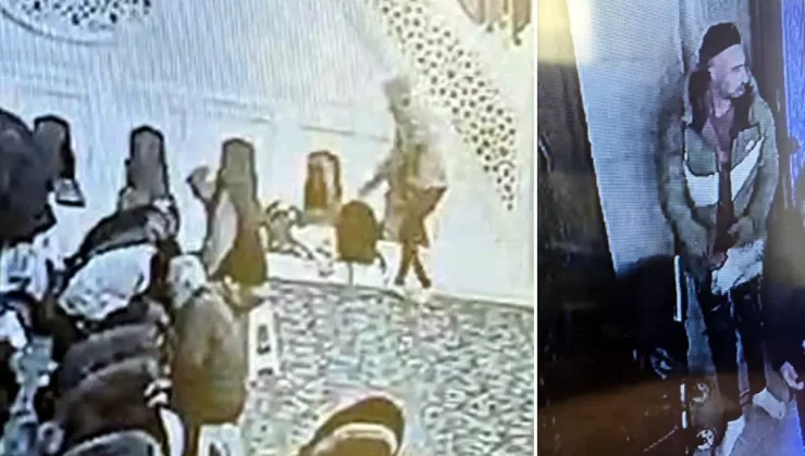 Camide "pes" dedirten olay! Cemaat secdeye eğilince harekete geçtiler