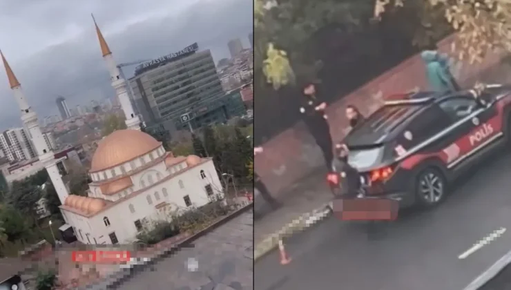 Camiden uygunsuz sesler yükseldi, polis soluğu bölgede aldı