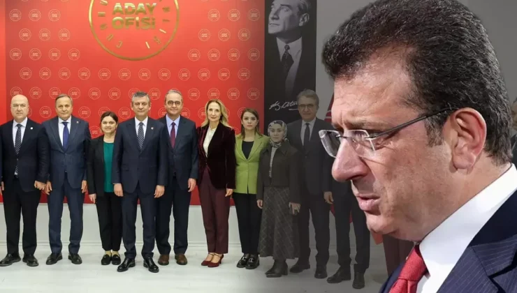 CHP’nin Cumhurbaşkanlığı Aday Ofisi’nde İmamoğlu’nun fotoğrafı kaldırıldı