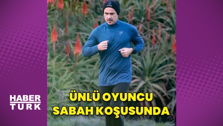 Colin Farrell parkta sabah koşusunda