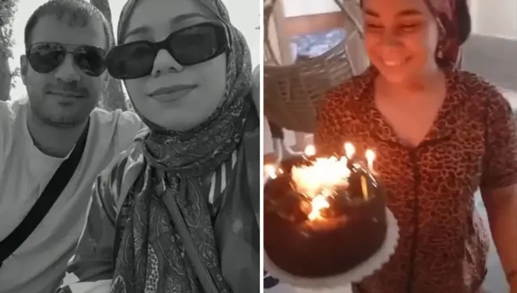 Çöp poşetinde cesedi bulunan Sümeyye’nin, eşinin doğum gününde çekilen görüntüsü ortaya çıktı
