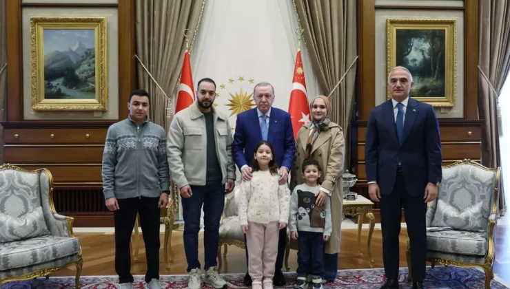 Cumhurbaşkanı Erdoğan, Gazze’de hayatını kaybeden Hind Rajab’ın ailesiyle bir araya geldi