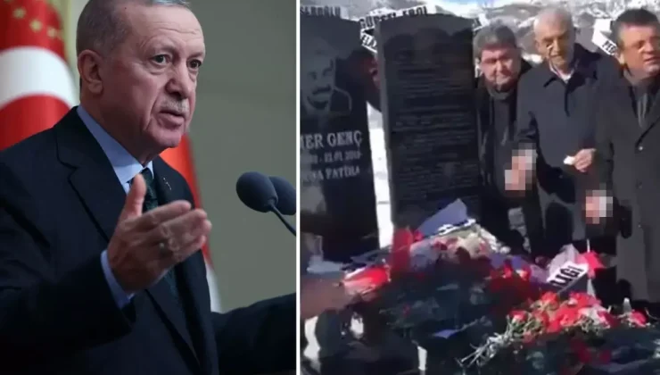 Cumhurbaşkanı Erdoğan’dan Özgür Özel’in mezar başındaki rakılı görüntülerine sert yorum