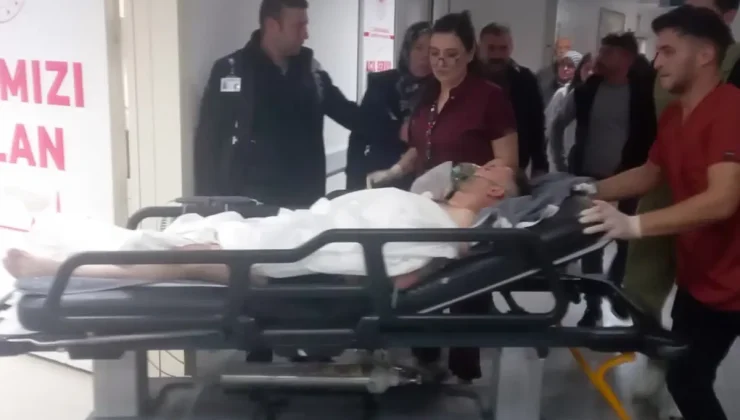Damadını kalbinden bıçakladı! Göğsünde bıçakla hastaneye kaldırıldı