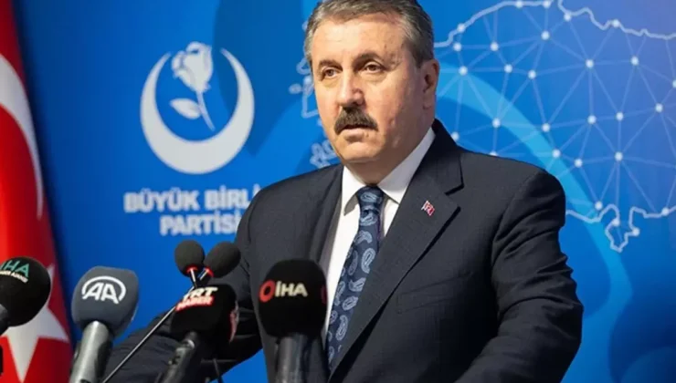Destici’den DEM Parti’ye tepki, Bakan Fidan’a destek