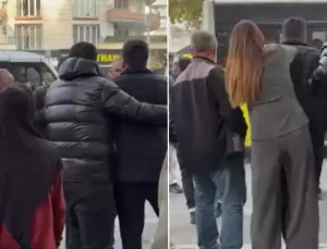 Diyarbakır’da otomobil yayaya çarptı, sürücüler birbirlerinin üstüne yürüdü