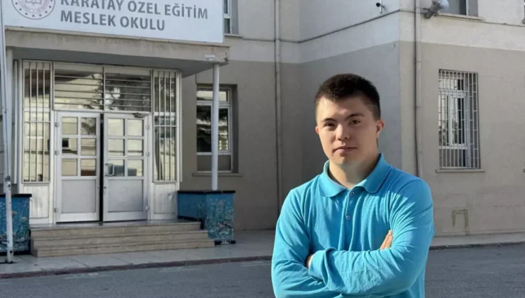 Down sendromlu Harun Efe, yetenekleriyle öğretmenlerinin gururu oldu