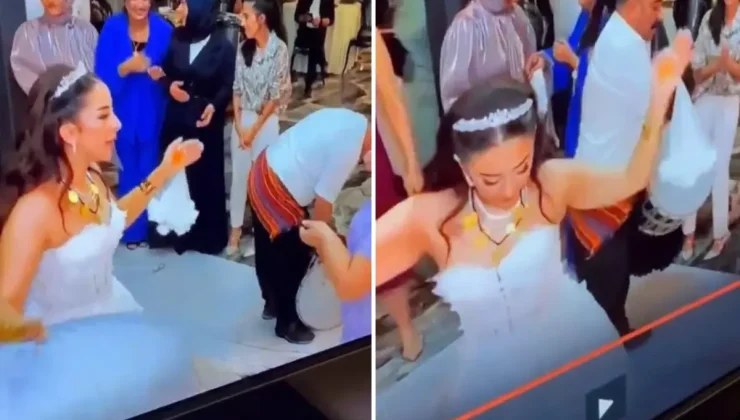 Düğünden bir yıl sonra ortaya çıkan görüntü pes dedirtti
