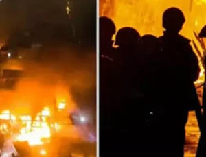 Endonezya’da 7 katlı binada çıkan yangında ilk belirlemelere göre 17 kişi öldü