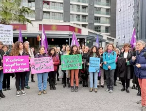 Eşini öldüren kadın tahliye edildi