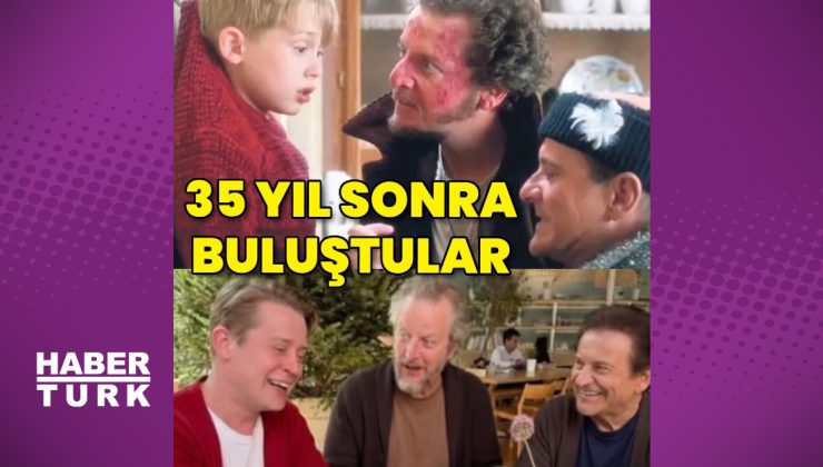 ‘Evde Tek Başına’ oyuncuları 35 yıl sonra buluştu