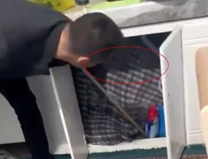 Firari hükümlü mutfak dolabında yakalandı