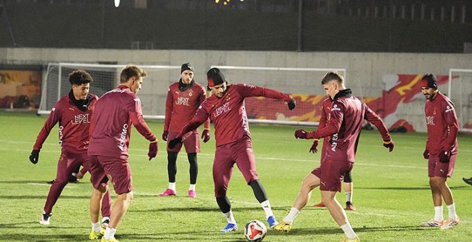 Galatasaray’da Süper Kupa hazırlıkları başladı!