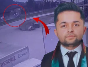 Genç avukatı hayattan koparan kaza kamerada! Bir ay önce mesleğe başlamış