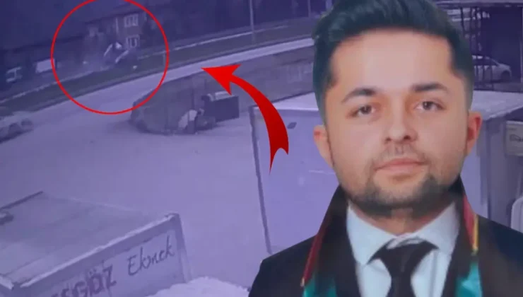 Genç avukatı hayattan koparan kaza kamerada! Bir ay önce mesleğe başlamış