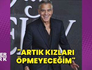 George Clooney: Artık kızları öpmeyeceğim