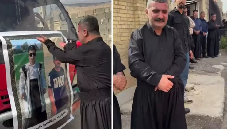 İki oğlunu kaybeden babanın yas ritüeli cenazeye damga vurdu