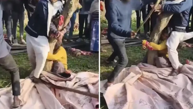 İnfial yaratan görüntü! Evli kadınla uygunsuz yakalanan din adamını…