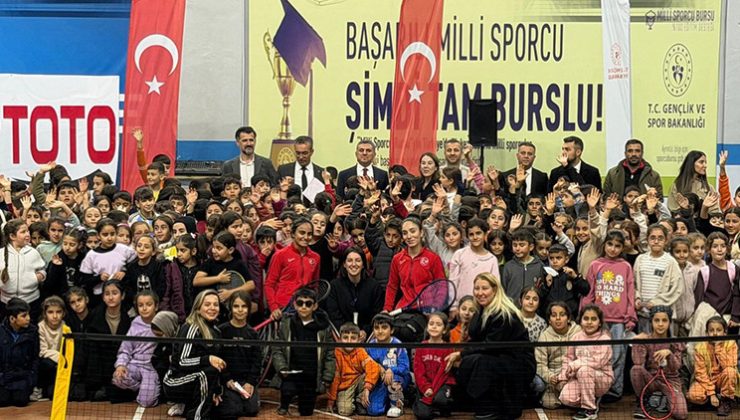 İpek Soylu Şemin Vakfı, ‘Okullarda Tenis Projesi’ ile Şırnak’ta Çocuklarla Buluştu