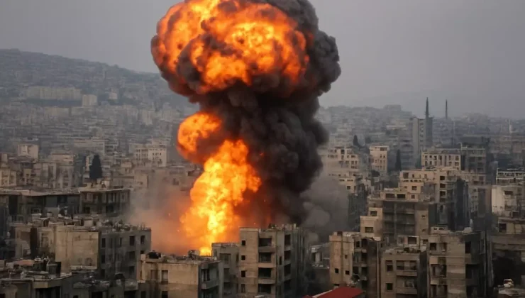 İsrail gece yarısı Suriye’yi vurdu