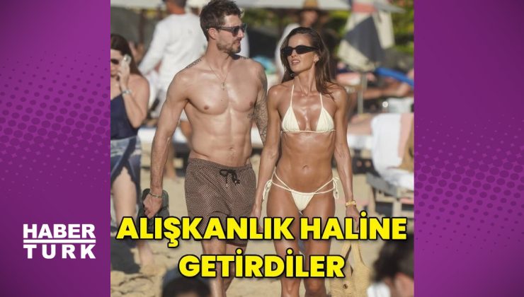 Izabel Goulart ve Kevin Trapp çifti St. Barth sahilinde görüntülendi